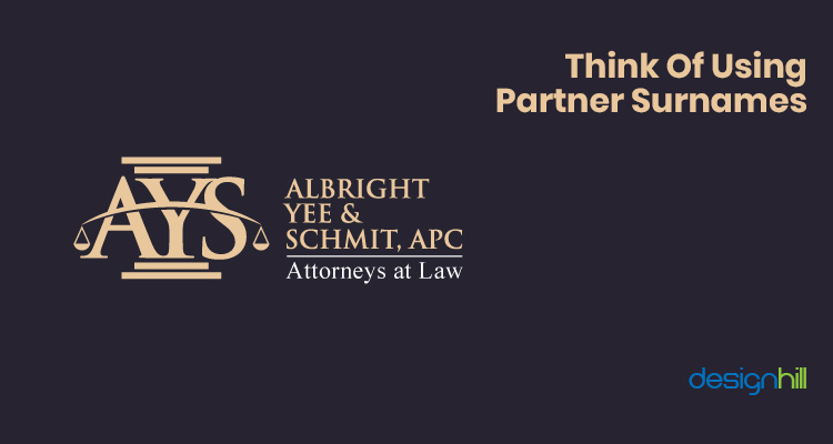 Using Partner Surnames For Attorney & Law Firm