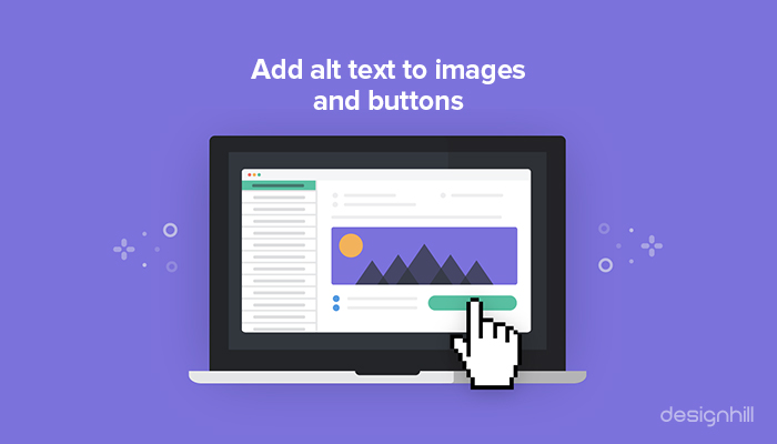 Add Alt Text To Images And Buttons