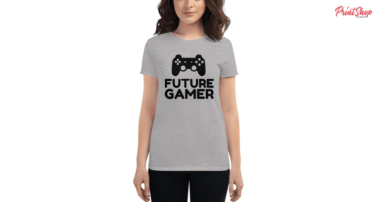 FUTURE GAMER Women's Fashion Fit T-Shirt
