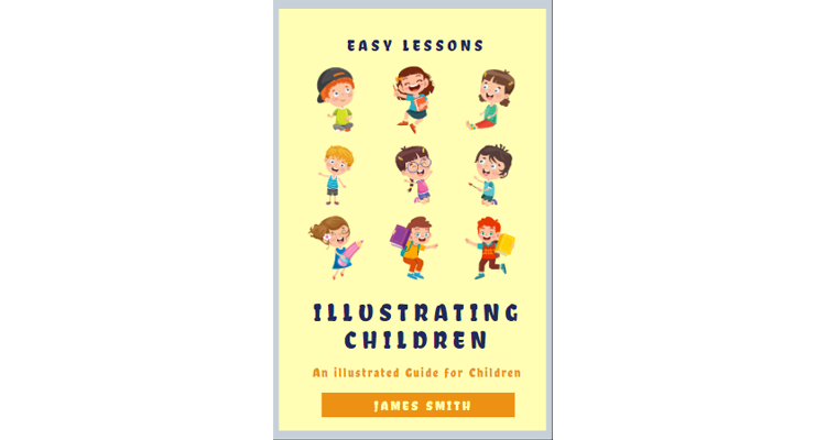 E-Book Children Book Cover Template